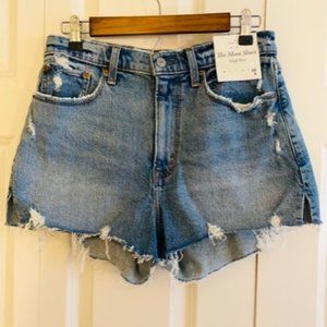 High-Rise Mom Shorts- Abercrombie